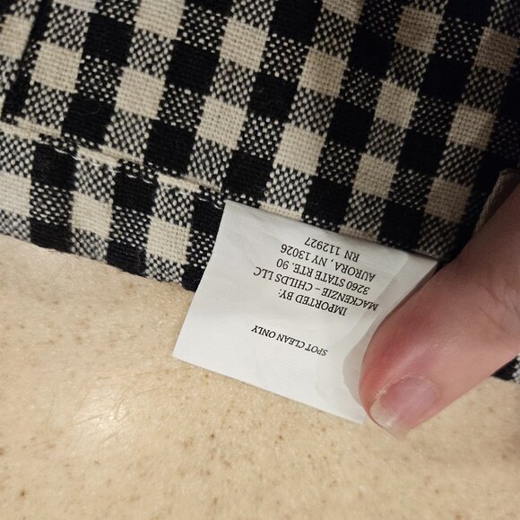 NEW MACKENZIE CHILDS GOBBLER COURTLY CHECK TURKEY 100% COTTON KITCHEN DISH TOWEL - Picture 7 of 8